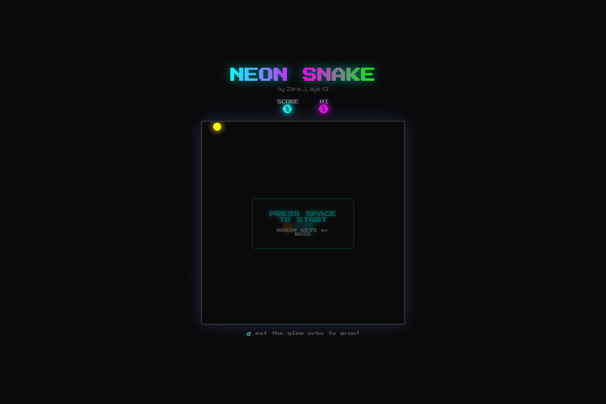 Snake Neon screenshot
